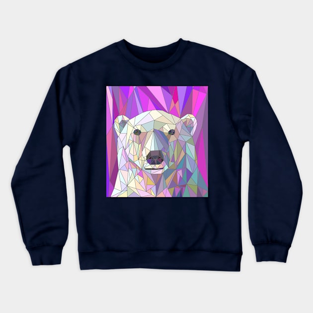 Polar Bear Crewneck Sweatshirt by beesants